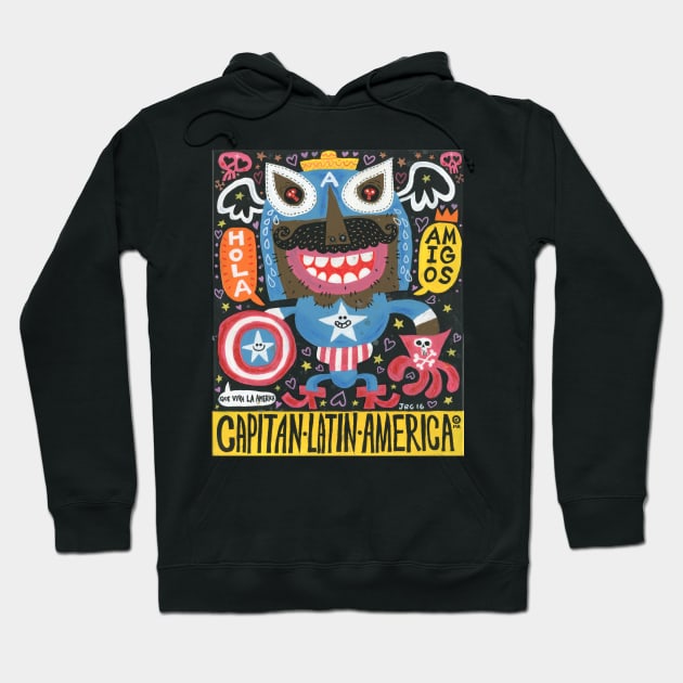 CAPITAN LATIN AMERICA Hoodie by MEXOPOLIS